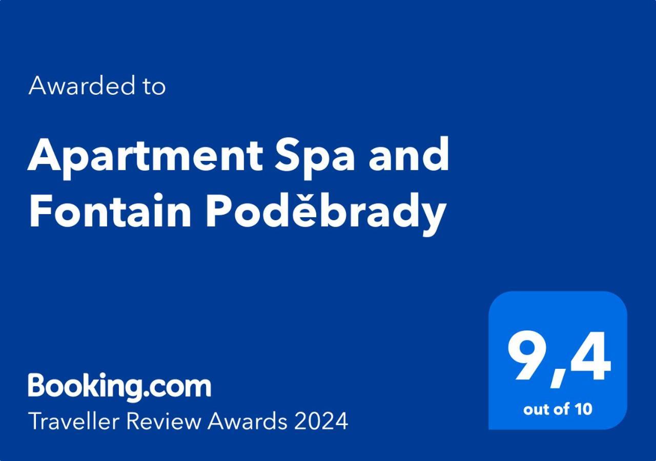 Apartment Spa And Fontain Poděbrady Extérieur photo